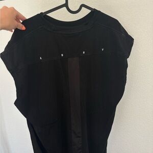 ASRV Jet Black Athletic Tank